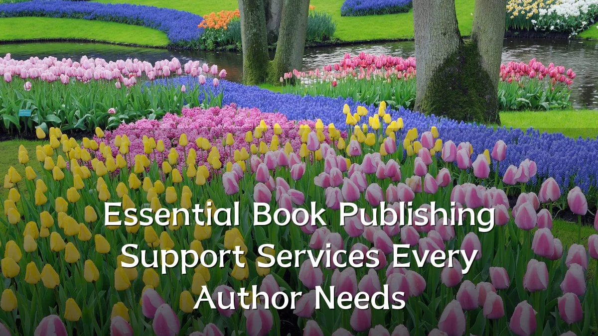 Essential Book Publishing Support Services Every Author Needs