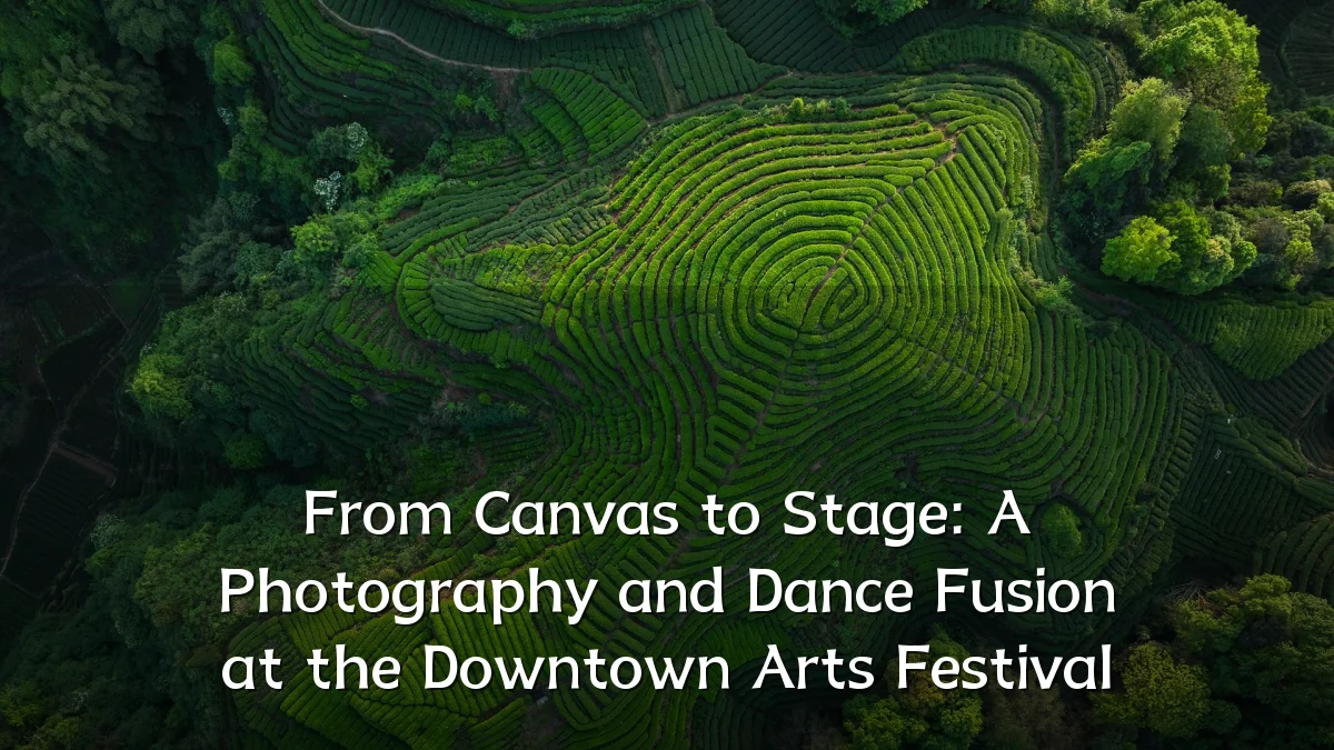 From Canvas to Stage: A Photography and Dance Fusion at the Downtown Arts Festival