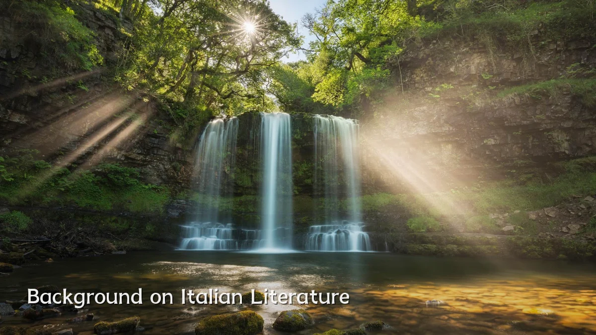 Background on Italian Literature