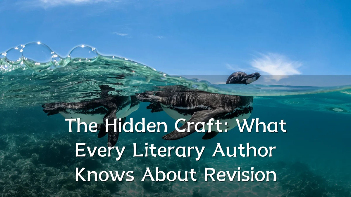 The Hidden Craft: What Every Literary Author Knows About Revision