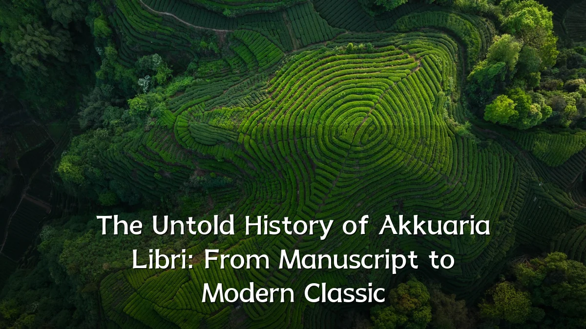 The Untold History of Akkuaria Libri: From Manuscript to Modern Classic