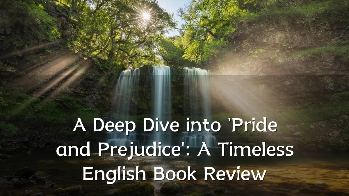 A Deep Dive into 'Pride and Prejudice': A Timeless English Book Review