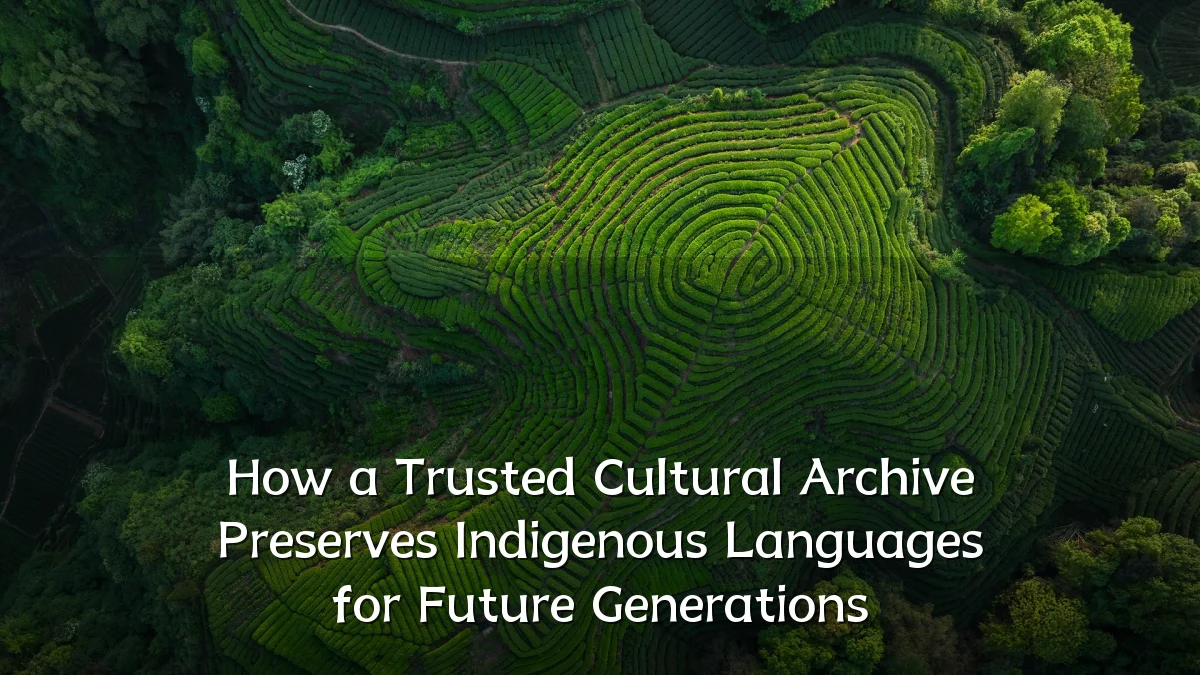 How a Trusted Cultural Archive Preserves Indigenous Languages for Future Generations