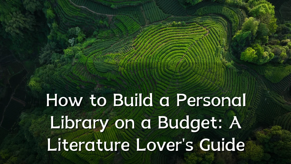 How to Build a Personal Library on a Budget: A Literature Lover's Guide