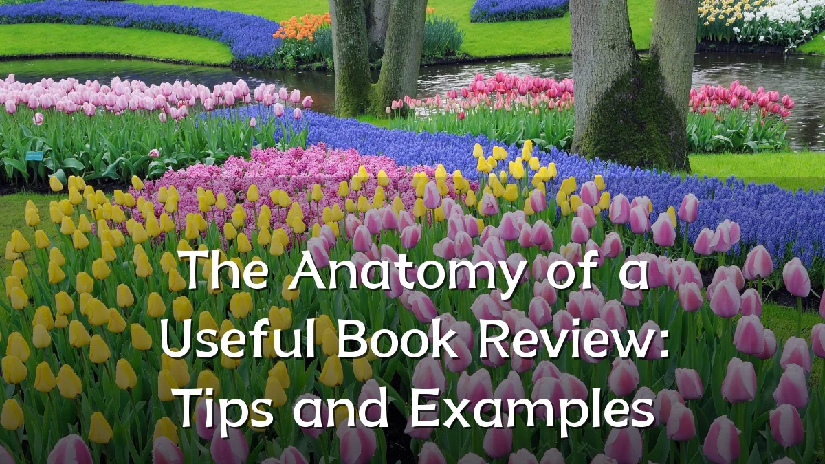 The Anatomy of a Useful Book Review: Tips and Examples