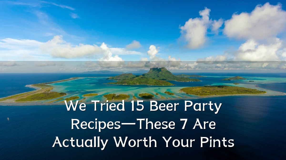 We Tried 15 Beer Party Recipes—These 7 Are Actually Worth Your Pints